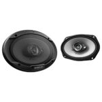 Kenwood KFC-S6966 S-series 6"x9" Oval 3-Way 45W(RMS) Speaker Set