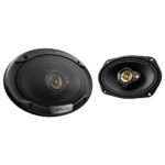 Kenwood KFC-S6976EX S-series 6"x9" Oval 3-Way 80W(RMS) Speaker Set