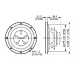 Kenwood KFC-W112S PS-Series 30cm/12" 200W(RMS) Subwoofer