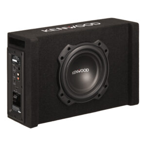 Kenwood PA-W801B 20cm/8" Down Firing Ported Enclosure Powered Subwoofer 400W