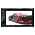 Kenwood DDX4019BT Double Din 6.2” WVGA DVD-Receiver with Bluetooth Black