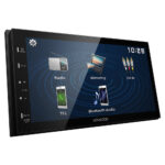 Kenwood DMX129BT Double Din 6.8” WVGA Digital Media AV Receiver with Bluetooth & USB Android Mirroring Black