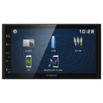 Kenwood DMX129BT Double Din 6.8” WVGA Digital Media AV Receiver with Bluetooth & USB Android Mirroring Black