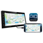 Kenwood DMX129BT Double Din 6.8” WVGA Digital Media AV Receiver with Bluetooth & USB Android Mirroring Black