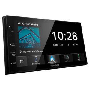 Kenwood DMX-5020BTS Double Din 6.8” WVGA Digital AV Receiver with Bluetooth & USB Android Mirroring Black