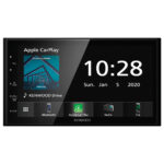 Kenwood DMX-5020BTS Double Din 6.8” WVGA Digital AV Receiver with Bluetooth & USB Android Mirroring Black