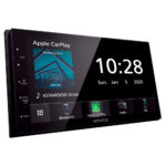 Kenwood DMX-5020BTS Double Din 6.8” WVGA Digital AV Receiver with Bluetooth & USB Android Mirroring Black