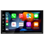 Kenwood DMX-7722DABS Double Din 6.8” WVGA Digital AV Receiver with Bluetooth, USB Android Mirroring & DAB+/FM Radio Black