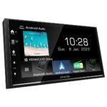 Kenwood DMX-7722DABS Double Din 6.8” WVGA Digital AV Receiver with Bluetooth, USB Android Mirroring & DAB+/FM Radio Black