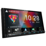 Kenwood DMX-8021DABS Double Din 7.0” WVGA Digital AV Receiver with Bluetooth, USB Android Mirroring & DAB+/FM Radio Black