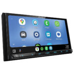 Kenwood DMX-8021DABS Double Din 7.0” WVGA Digital AV Receiver with Bluetooth, USB Android Mirroring & DAB+/FM Radio Black
