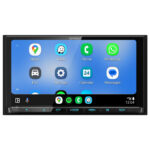 Kenwood DMX-8021DABS Double Din 7.0” WVGA Digital AV Receiver with Bluetooth, USB Android Mirroring & DAB+/FM Radio Black