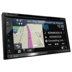 Kenwood DNX-5190DABS Double Din 6.8” WVGA Digital AV Receiver with Bluetooth & Garmin Navigation Black