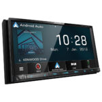 Kenwood DNX-7190DABS Double Din 7.0” WVGA Digital AV Receiver with Bluetooth & Garmin Navigation Black