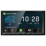 Kenwood DNX-7190DABS Double Din 7.0” WVGA Digital AV Receiver with Bluetooth & Garmin Navigation Black