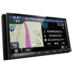 Kenwood DNX-7190DABS Double Din 7.0” WVGA Digital AV Receiver with Bluetooth & Garmin Navigation Black