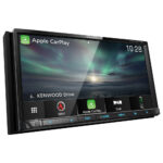 Kenwood DNX-7190DABS Double Din 7.0” WVGA Digital AV Receiver with Bluetooth & Garmin Navigation Black