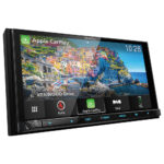 Kenwood DNX-9190DABS Double Din 6.8" XVGA Digital AV Receiver with Bluetooth & Garmin Navigation Black