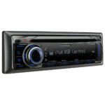 Kenwood KMR-440U Single Din MP3/WMA/AAC/CD/USB Marine Receiver with iPod control Black