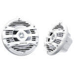 Kenwood KFC-1653MRW 16cm/6.5" 2-Way Flush Mount Marine 50W(RMS) Speaker Set