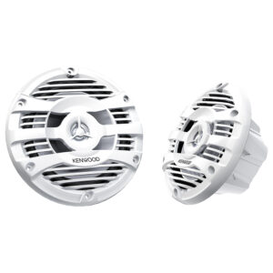 Kenwood KFC-1653MRW 16cm/6.5" 2-Way Flush Mount Marine 50W(RMS) Speaker Set
