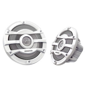 Kenwood KFC-2053MRW 20cm/8" 2-Way Flush Mount Marine 100W(RMS) Speaker Set