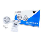 Kenwood KFC-2053MRW 20cm/8" 2-Way Flush Mount Marine 100W(RMS) Speaker Set