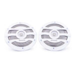 Kenwood KFC-2053MRW 20cm/8" 2-Way Flush Mount Marine 100W(RMS) Speaker Set