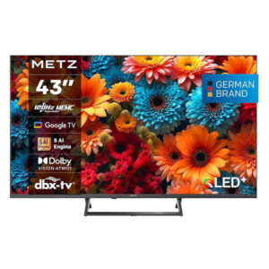 Metz 43MQF7500Z 43" 4K UHD QLED Google TV F Black