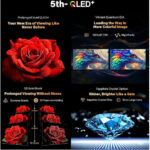 Metz 43MQF7500Z 43" 4K UHD QLED Google TV F Black