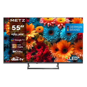 Metz 55MQF7500Z 55" 4K UHD QLED Google TV F Black