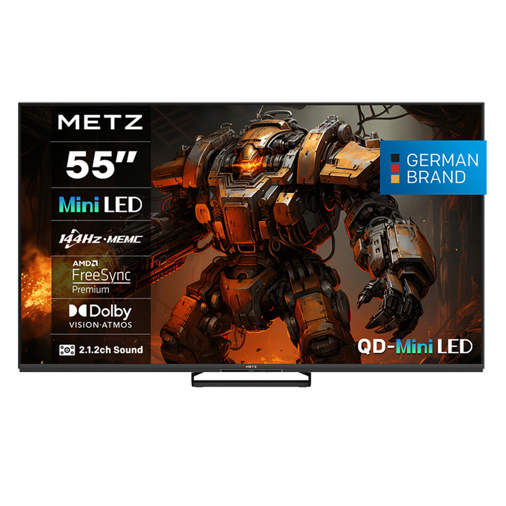 SKU1003884 Metz 55MNE8000Z 55" 4K UHD MiniLED Google TV F Black