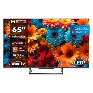 Metz 65MQF7500Z 65" 4K UHD QLED Google TV F Black