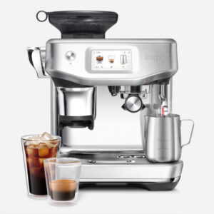 Sage SES882SST4GUK1 the Barista Touch™ Impress Been to Cup Espresso Coffee Machine with Cold Extraction Sea Salt
