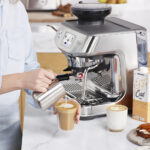 Sage SES882SST4GUK1 the Barista Touch™ Impress Been to Cup Espresso Coffee Machine with Cold Extraction Sea Salt