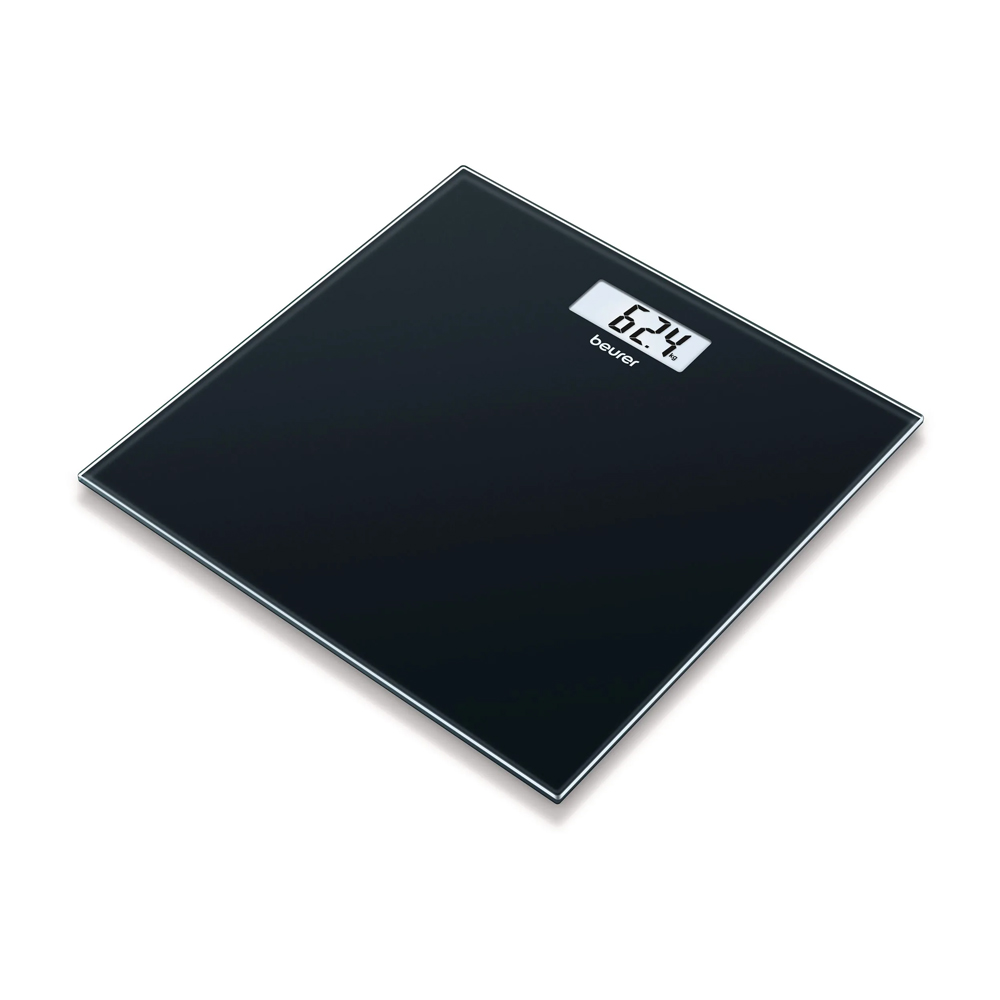 SKU1003908 Beurer GS10 Glass Bathroom Scale up to 180Kg Black