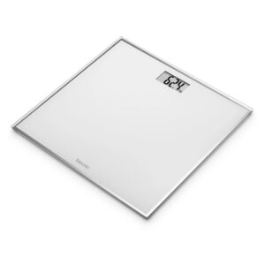 Beurer GS120 Kompakt Glass Bathroom Scale up to 150Kg White