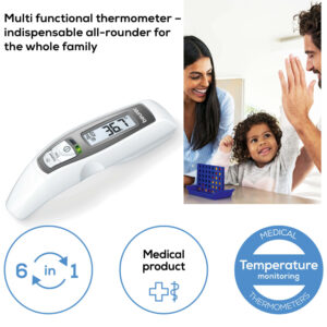 Beurer FT65 6-in-1 Multi functional Fever Thermometer