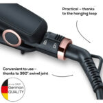 Beurer HS30 Style Pro Hair Straightener with ceramic plates Black