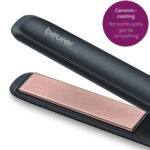 Beurer HS30 Style Pro Hair Straightener with ceramic plates Black