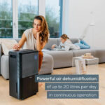 Beurer LE250 Air Dehumidifier 20L for rooms of up to 60m² Black