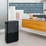Beurer LE250 Air Dehumidifier 20L for rooms of up to 60m² Black
