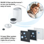 Beurer LR220 Air Purifier with HEPA H13 filter for rooms of up to 37m² White