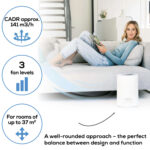 Beurer LR220 Air Purifier with HEPA H13 filter for rooms of up to 37m² White