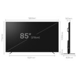 Tesla 85E645BUW Series 6 85″ 4K UHD LED Smart TV F Black