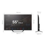 Tesla Q55E655GUS Series 6 55″ 4K UHD QLED Google TV E Grey