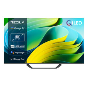 Tesla Q50E655GUS Series 6 50″ 4K UHD QLED Google TV E Grey