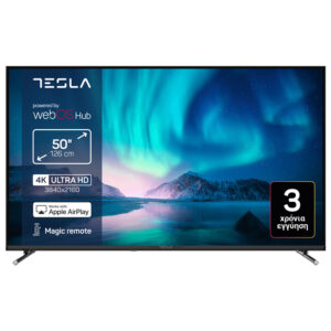 Tesla 50E645BUW Series 6 50″ 4K UHD LED Smart TV E Black