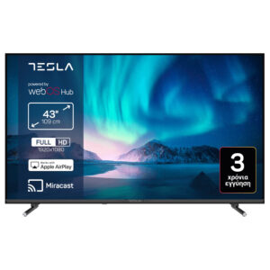 Tesla 43E645BFW Series 6 43″ Full HD LED Smart TV E Black