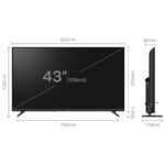 Tesla 43E645BFW Series 6 43″ Full HD LED Smart TV E Black